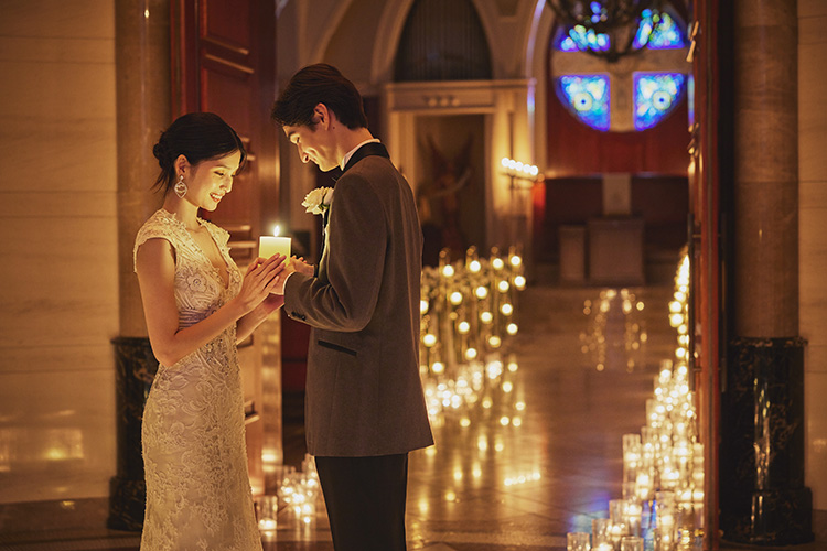 北海道札幌市の結婚式場藻岩シャローム教会ウエディング画像イメージ